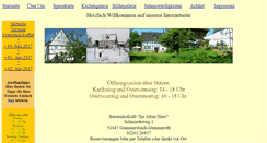 Desktop Screenshot of bauernhofcafe-gummeroth.de