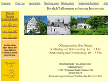 Tablet Screenshot of bauernhofcafe-gummeroth.de